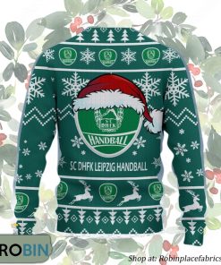 SC DHfK Leipzig Handball House Bill Ugly Christmas Sweater