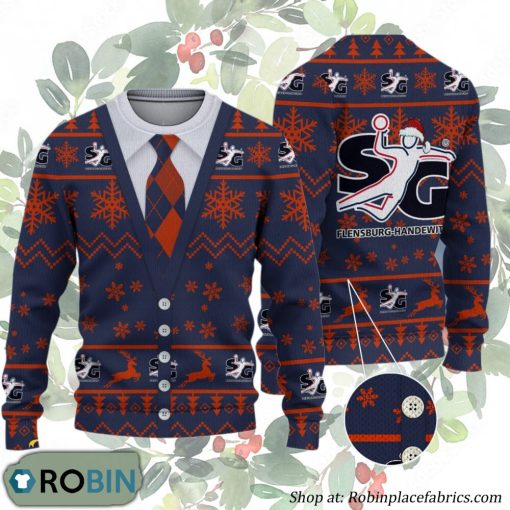 SG Flensburg-Handewitt House Bill Ugly Christmas Sweater