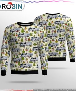 Shop The Festive Texas Fort Worth Fire Department Christmas Ugly Sweater Christmas Gifts For Firefighters