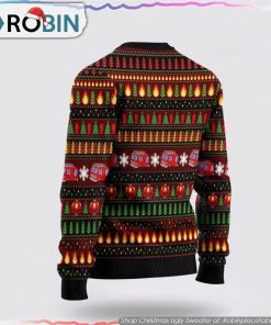 Shop The Merry Christmas Firefighter Ugly Sweater Christmas Gifts For Firefighters