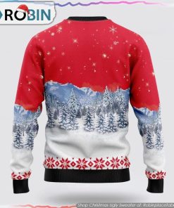 Siberian Husky Santa Claus Ugly Christmas Sweater