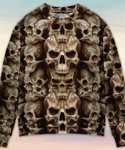 Skull Dark Inside Everyone 3D Printed Christmas Ugly Sweater