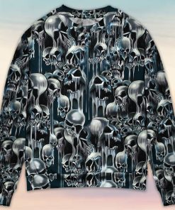 Skull It’s Hot in Here Christmas Ugly Sweater, Sweatshirt