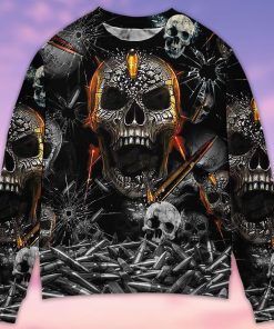 Skull Oh My Skull Cool Ugly Christmas Sweater
