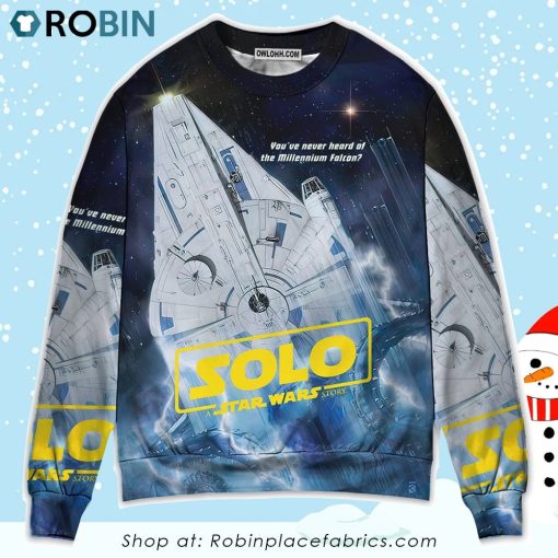 Solo SW You’ve Never Heard Of The Millennium Falcon Sweater