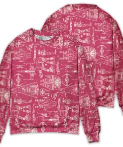 SPACE SHIPS STAR WARS PINK Sweater SPACE SHIPS STAR WARS PINK Sweater