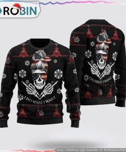 Spooktacular Skull Ugly Christmas Sweater