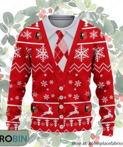 Stade Rennais FC Ligue 1 & Ligue 2 Ugly Christmas Sweater