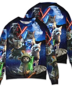 Star Wars Cat All Star Christmas Ugly Sweater, Sweatshirt, Christmas Gifts