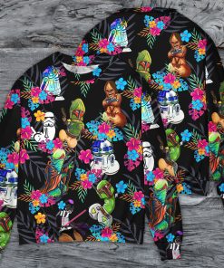 Star Wars Funny Tropical Neon Colorful Style Sweater
