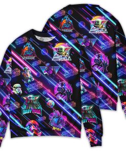 Star Wars Neon All Star Style Sweater