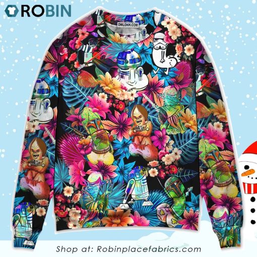 Star Wars Special Star Wars Synthwave Funny Style Sweater