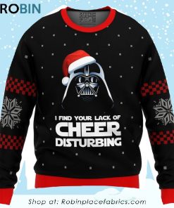 Star Wars Vader Lack of Cheer Christmas Ugly Sweater, Sweatshirt