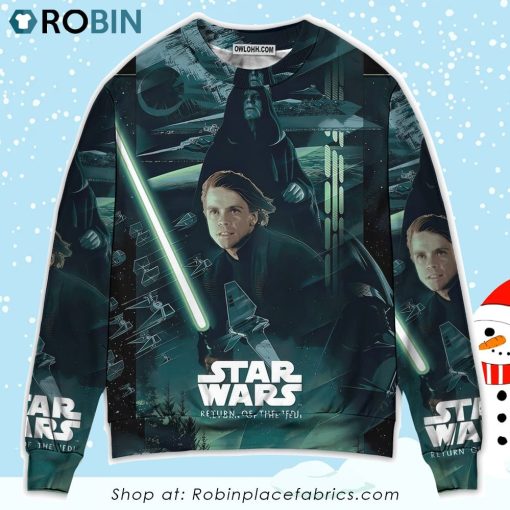 Starwars Anakin Skywalker Return Of The Jedi Sweater