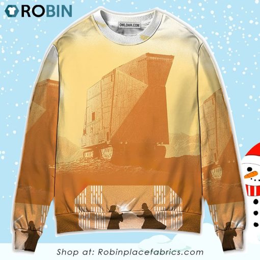 Starwars Darth Vader Qui-Gon Jinn Sweater