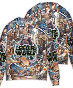 Starwars Fighting In Galaxy Sweater