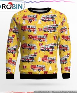 Stewartsville, NJ, Stewartsville Volunteer Fire Company AOP Ugly Sweater