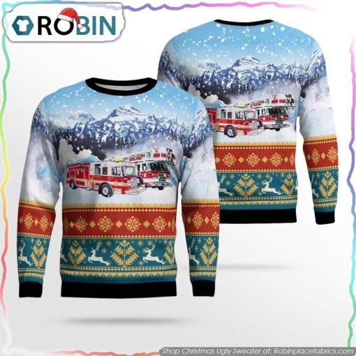 Stewartsville, Stewartsville Volunteer Fire Company AOP Ugly Sweater