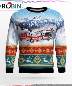 Stewartsville, Stewartsville Volunteer Fire Company AOP Ugly Sweater