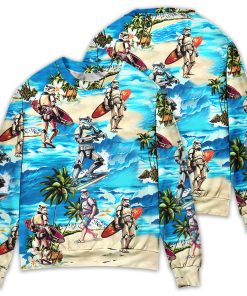Stormtrooper Starwars Surfing Sweater