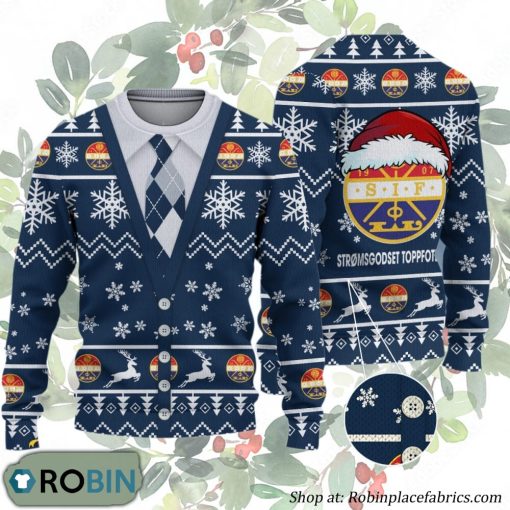 Stromsgodset Toppfotball Eliteserien Ugly Christmas Sweater