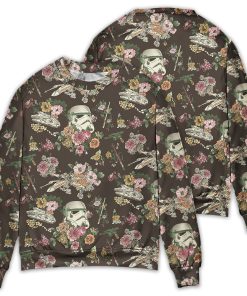 SW Stormtrooper Flower Vintage Sweater