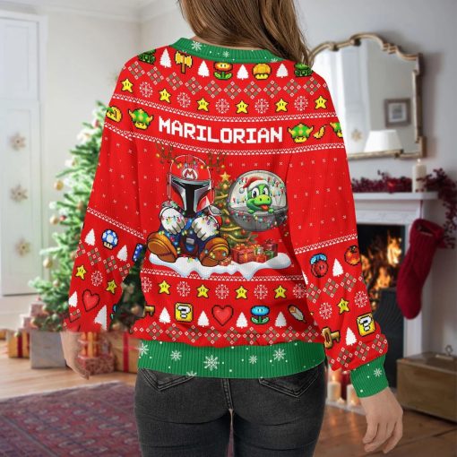 The Mandalorian Color Darth Vader Ugly Christmas Sweater