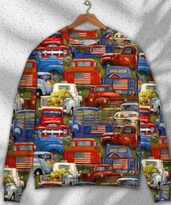 Truck Amazing Packed Trucks Christmas Ugly Sweater, Sweatshirt Truck Amazing Packed Trucks Christmas Ugly Sweater, Sweatshirt