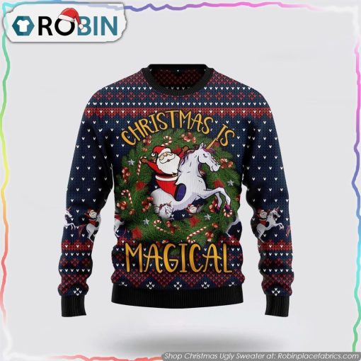Unicorn Christmas Is Magical Ugly Christmas Sweater