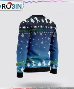 Unicorn Fury Ugly Christmas Sweater