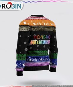 Unicorn LGBT Ugly Christmas Sweater