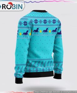 Unicorn Nope Ugly Christmas Sweater