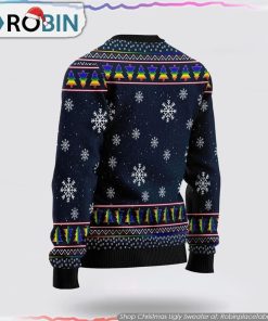 Unicorn Socks Xmas Christmas Ugly Sweater