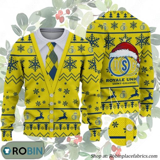 Union Saint-Gilloise Pro League & Challenger Pro League Ugly Christmas Sweater