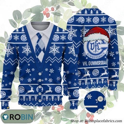 VfL Gummersbach House Bill Ugly Christmas Sweater