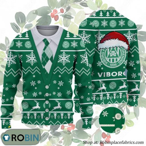 Viborg FF Superliga Ugly Christmas Sweater