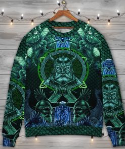 Viking See You In Valhalla Christmas Ugly Sweater, Sweatshirt Viking See You In Valhalla Christmas Ugly Sweater, Sweatshirt