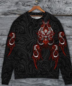 Viking Victory Life Style Cool Pattern Sweater Christmas Ugly Sweater, Sweatshirt
