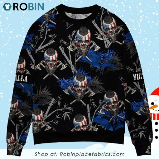 Viking Victory Life Style Love It Sweater 3D Printed Christmas Ugly Sweater