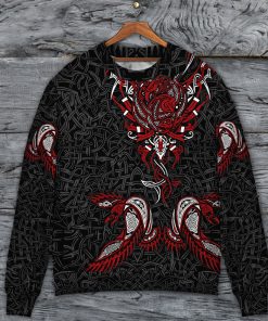 Viking War Raven Life Style Sweater Ugly Christmas Sweater Viking War Raven Life Style Sweater Ugly Christmas Sweater