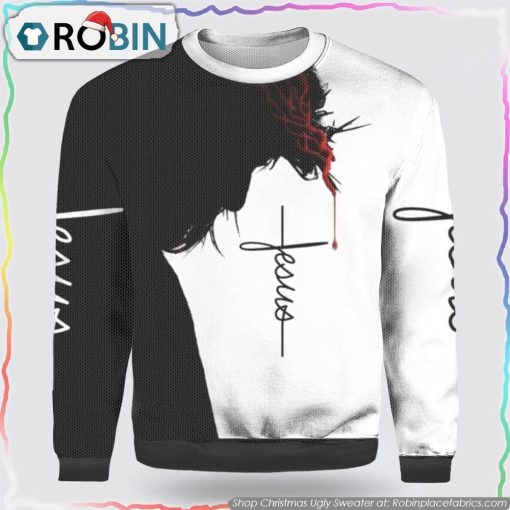 Way Maker Miracle Worker Light In The Darkness My God,Jesus Ugly Christmas Sweater