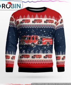 West Windsor Township, NJ, West Windsor Volunteer Fire Co Ugly Sweater