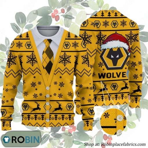 Wolverhampton Wanderers FC Premier League Ugly Christmas Sweater