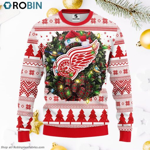Detroit Red Wings Ugly Christmas Sweater, Christmas Gifts Ideas