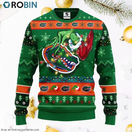 Florida Gators Grinch Ugly Christmas Sweater