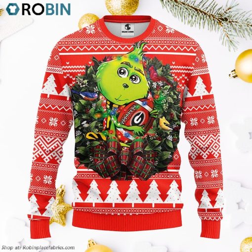 Georgia Bulldogs Grinch Hug Ugly Christmas Sweater, Christmas Gifts Ideas