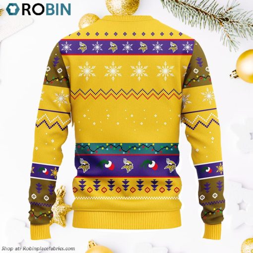 Minnesota Vikings 12 Grinch Xmas Day Ugly Christmas Sweater, Christmas Gifts Ideas