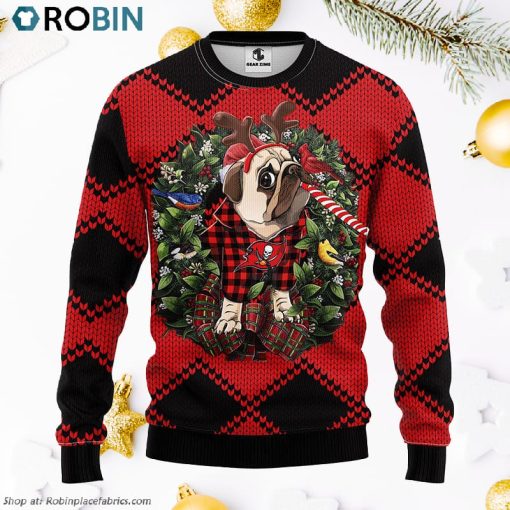 Tampa Bay Buccaneers Pub Dog Ugly Christmas Sweater