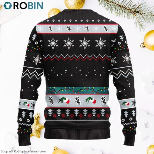 Chicago White Sox 12 Grinch Xmas Day Ugly Christmas Sweater, Christmas Gifts Ideas