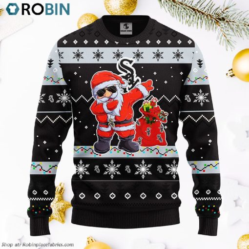 Chicago White Sox Dabbing Santa Claus Ugly Christmas Sweater, Christmas Gifts Ideas